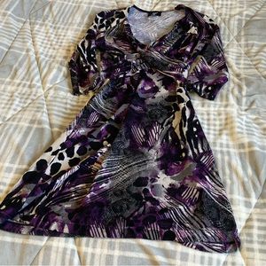Libra black and purple dress size small